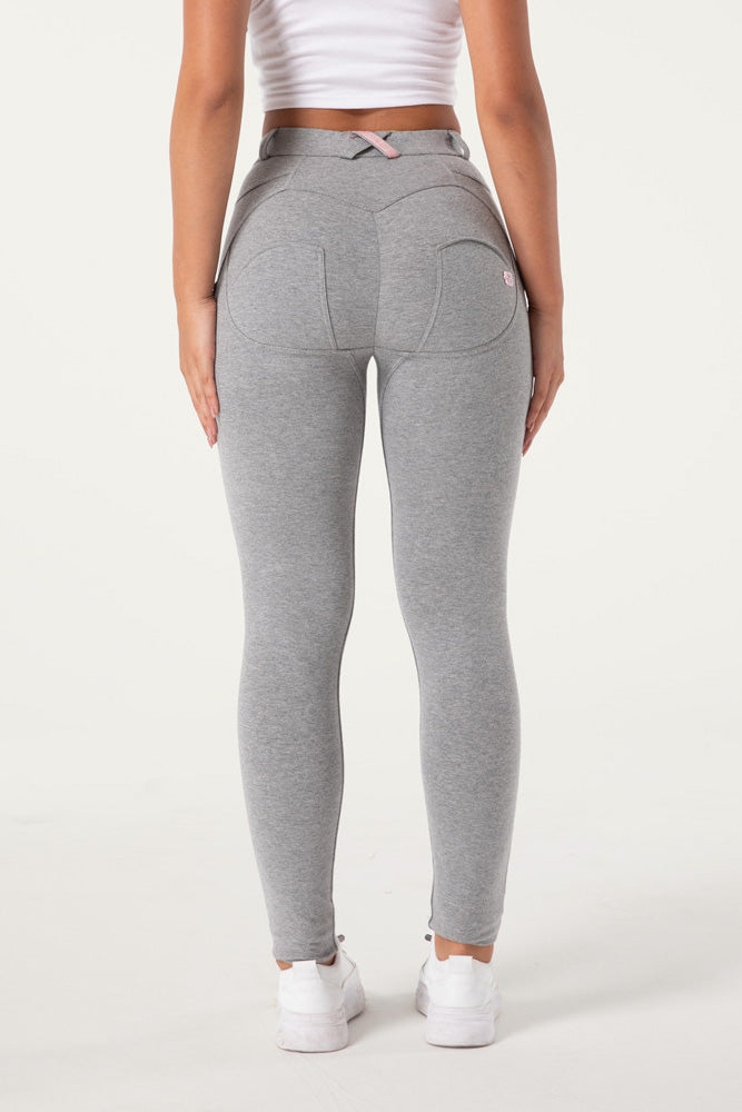 Mid-waist Melange Grey Shapewear