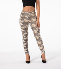 Mid-waist Light Camo Shapewear