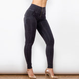 Black Highwaist Jean with Zip