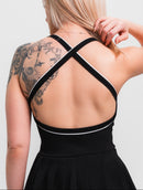 Sculpt Tennis Dress - Black