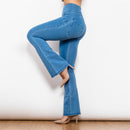Light Blue Highwaist Bootleg Jean