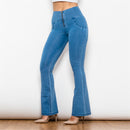 Light Blue Highwaist Bootleg Jean