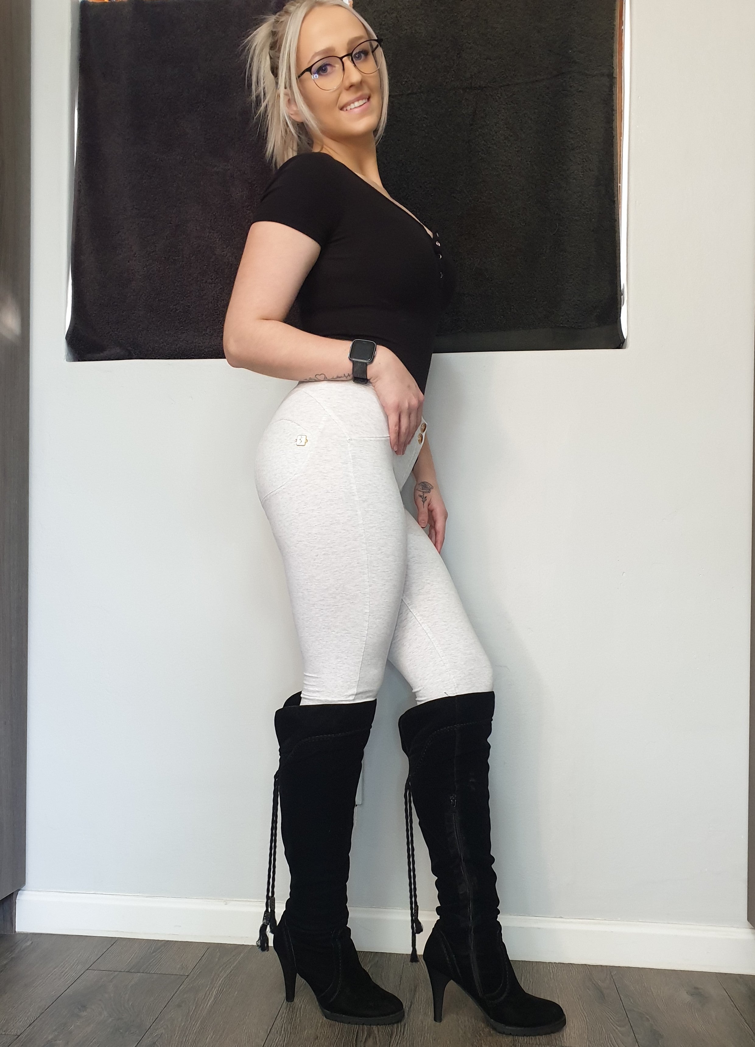 Original Light Grey Scrunch Bum Shapewear