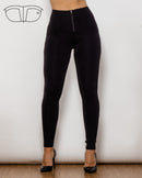Black Highwaist Shapewear with Zip