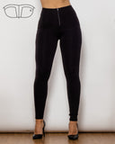 Black Highwaist Shapewear with Zip