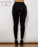 Black Highwaist Shapewear with Zip