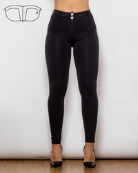 Mid-waist Black Shapewear