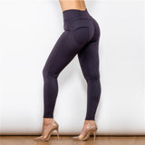 Black Spandex Highwaist with Zip