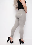 Mid-waist Melange Grey Shapewear